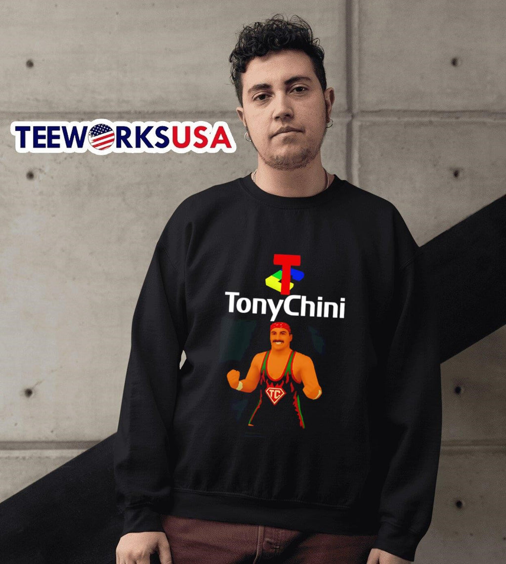 Tony Chini PS1 - Adult & Kids T-Shirts, Sweatshirts & Hoodies apparel design preview 6