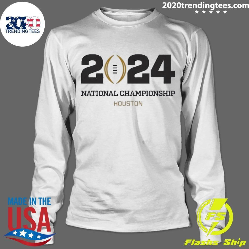 Top 2024 CFP National Championship Logo - Adult & Kids T-Shirts, Sweatshirts & Hoodies apparel design preview 4