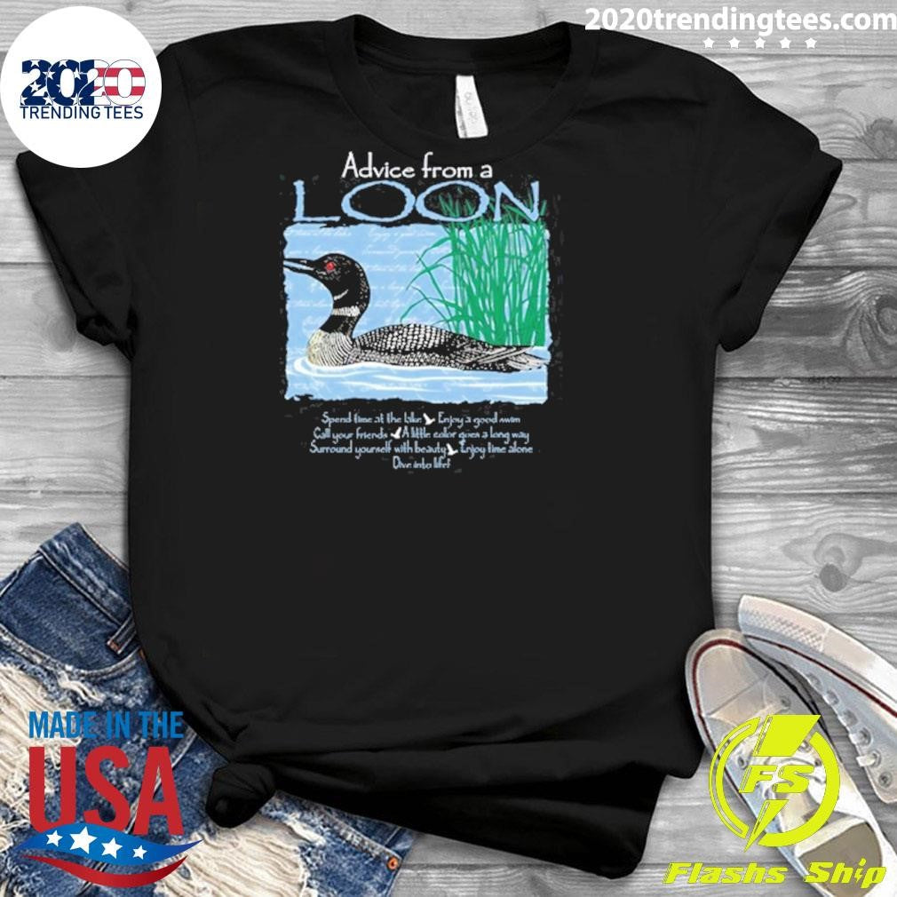 Top Advice From A Loon 2024 - Adult & Kids T-Shirts, Sweatshirts & Hoodies apparel design preview 3