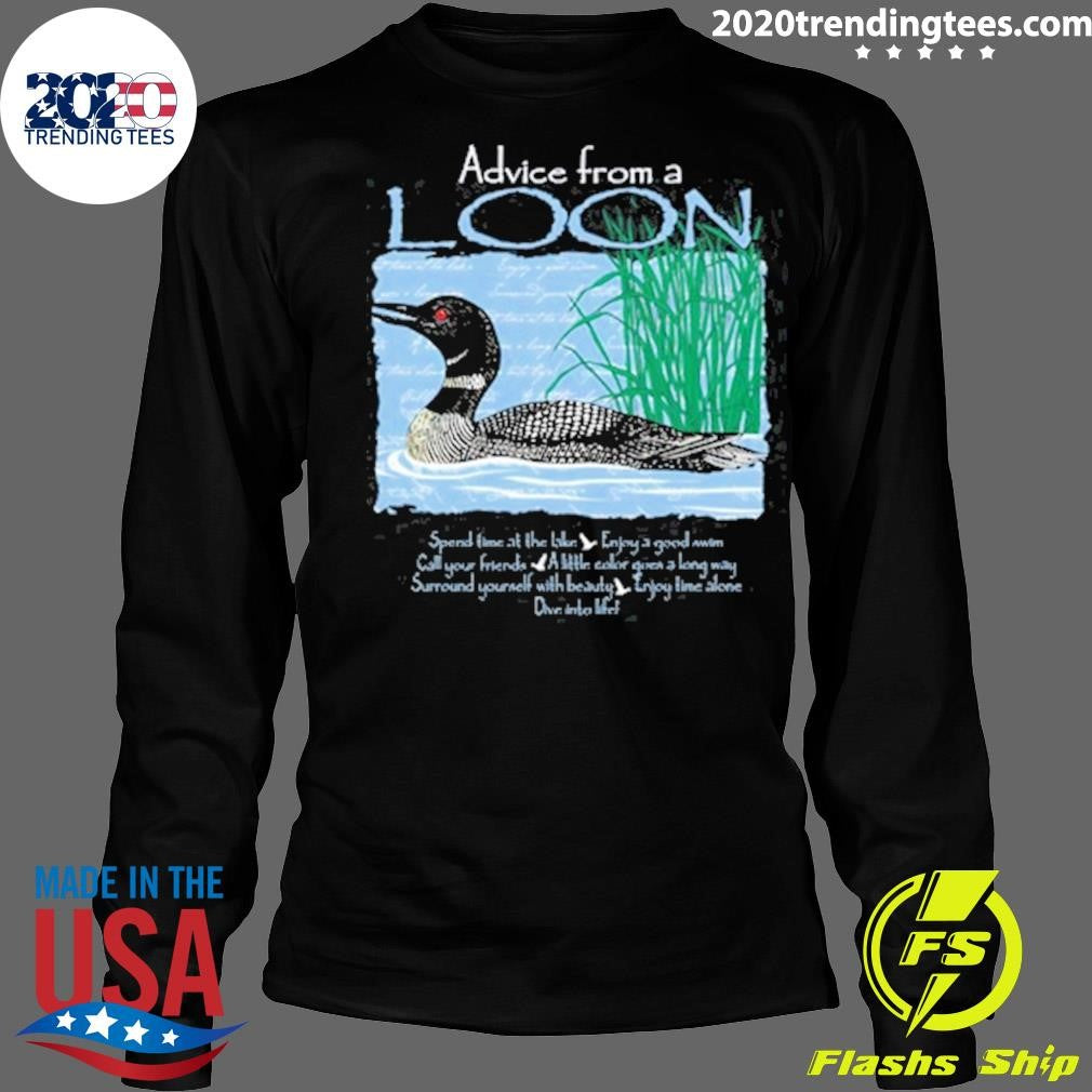Top Advice From A Loon 2024 - Adult & Kids T-Shirts, Sweatshirts & Hoodies apparel design preview 4