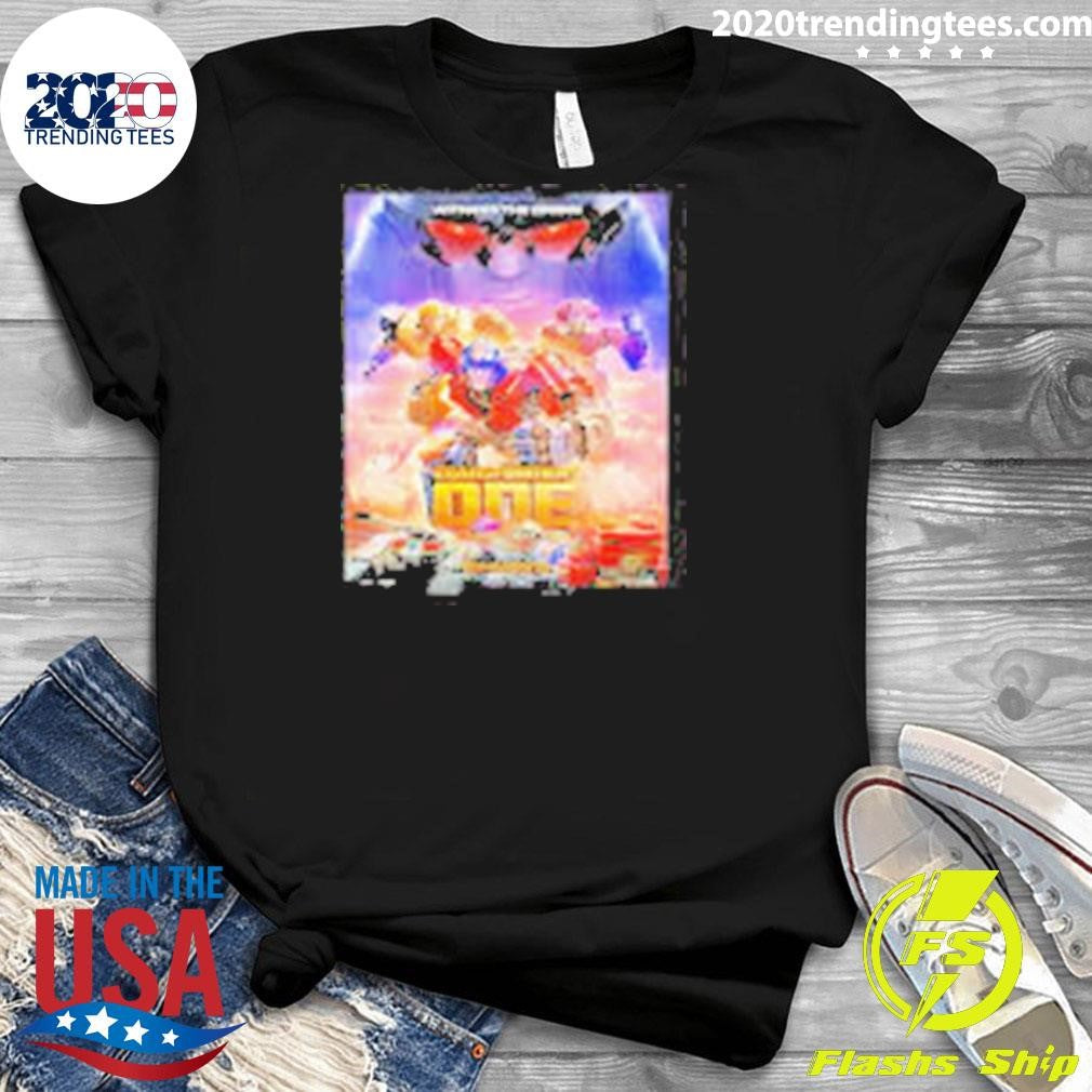Top All For One And Will Fall New Transformers Movie - Adult & Kids T-Shirts, Sweatshirts & Hoodies apparel design preview 3