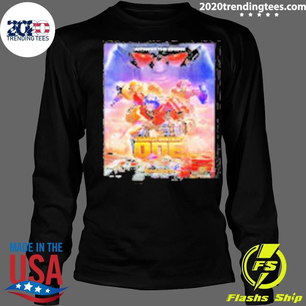 Top All For One And Will Fall New Transformers Movie - Adult & Kids T-Shirts, Sweatshirts & Hoodies apparel design preview 4