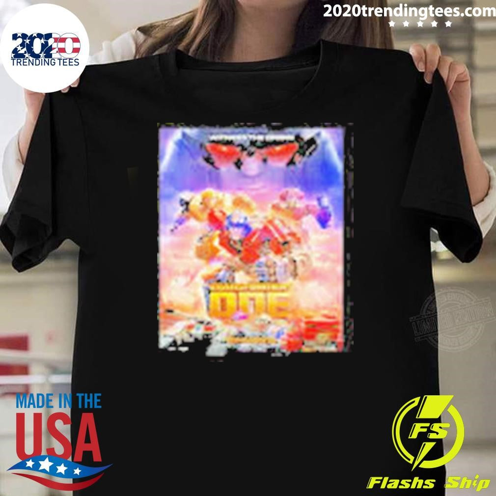 Top All For One And Will Fall New Transformers Movie - Adult & Kids T-Shirts, Sweatshirts & Hoodies apparel design preview 1