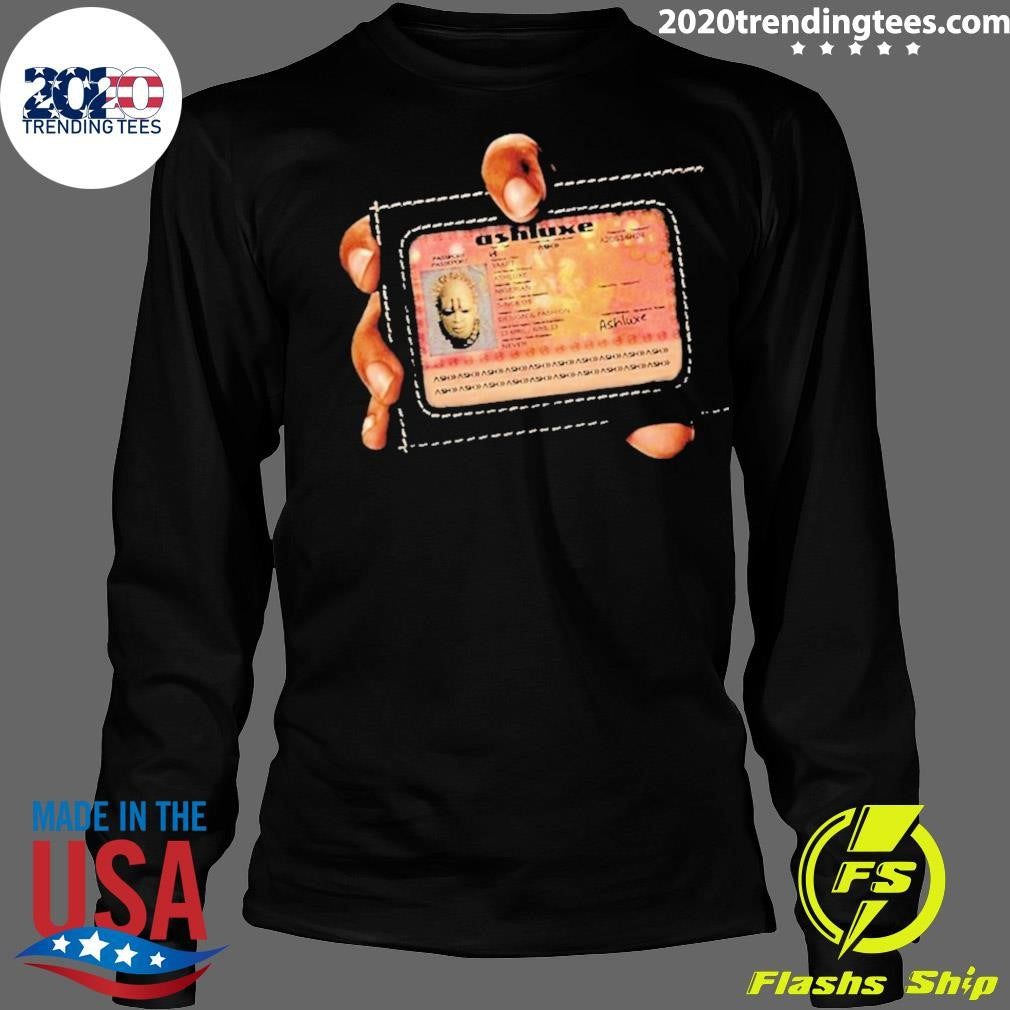 Top Ashluxe Passport Passeport - Adult & Kids T-Shirts, Sweatshirts & Hoodies apparel design preview 4
