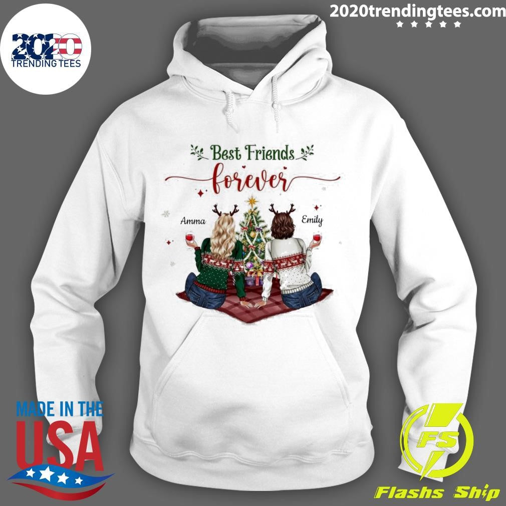 Top Besties Friends Forever Christmas - Adult & Kids T-Shirts, Sweatshirts & Hoodies apparel design preview 2