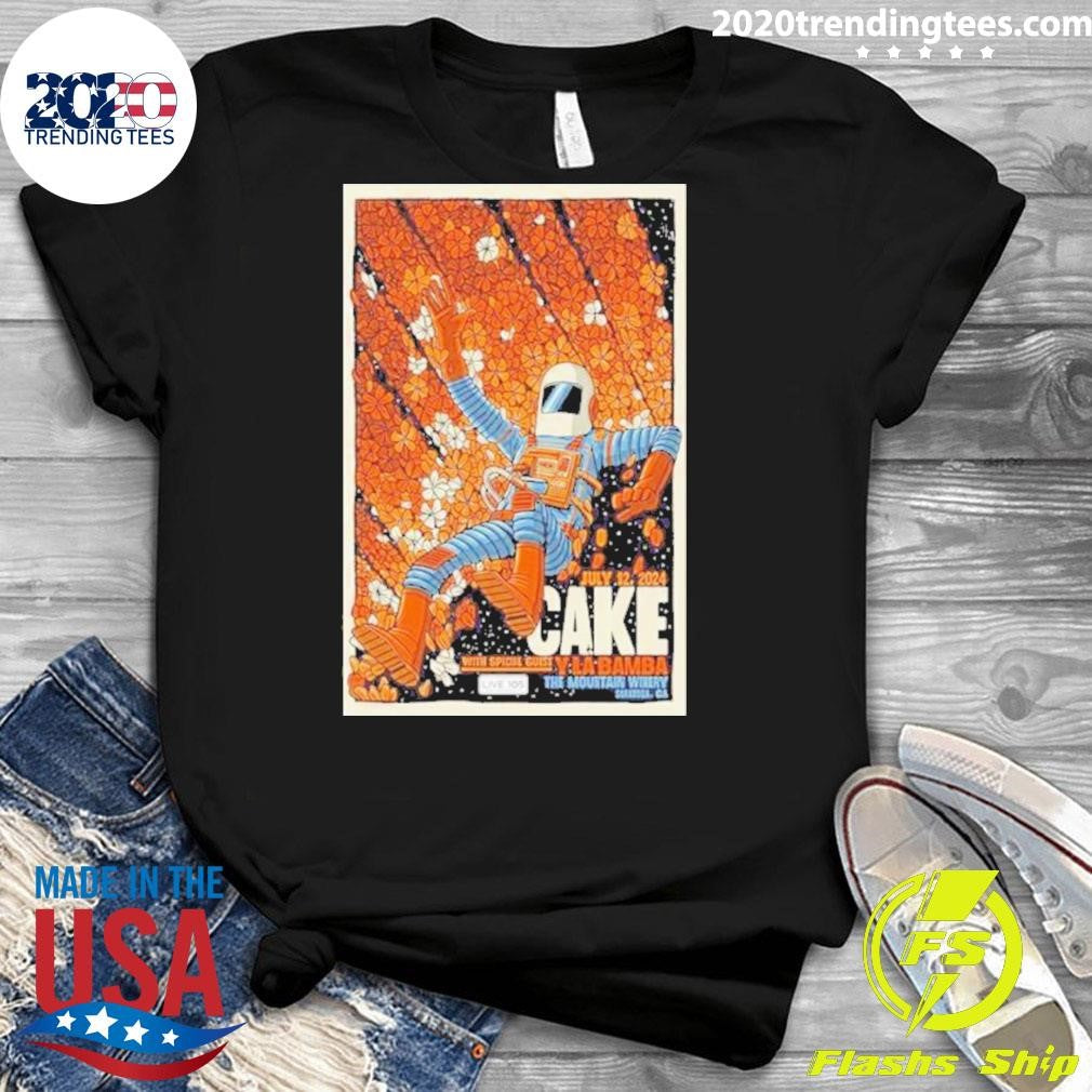 Top Cake At The Mountain Winery July 12, 2024 - Adult & Kids T-Shirts, Sweatshirts & Hoodies apparel design preview 3