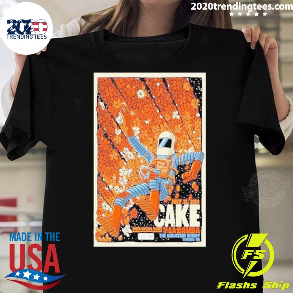 Top Cake At The Mountain Winery July 12, 2024 - Adult & Kids T-Shirts, Sweatshirts & Hoodies apparel design preview 1