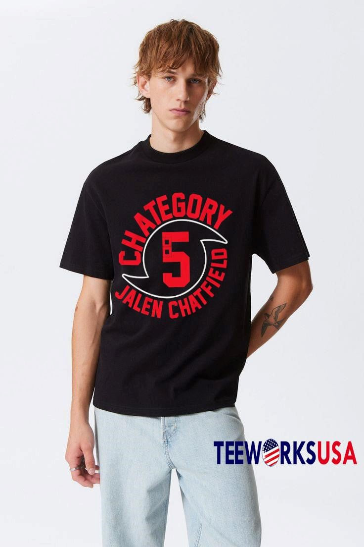 Top Carolina Hurricanes Chategory 5 Jalen Chatfield - Adult & Kids T-Shirts, Sweatshirts & Hoodies apparel design preview 3