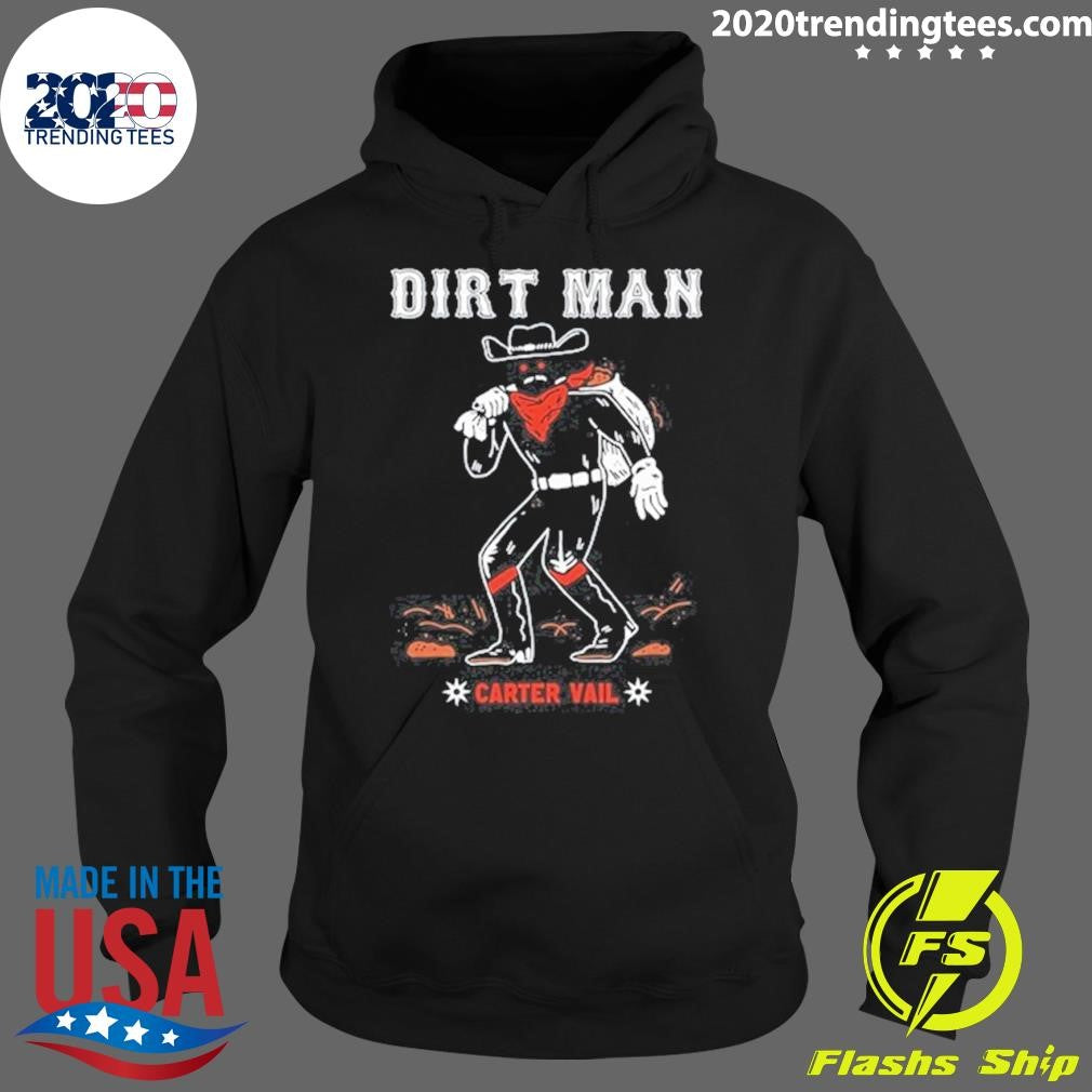 Top Carter Vail Cryptid Dirtman - Adult & Kids T-Shirts, Sweatshirts & Hoodies apparel design preview 2