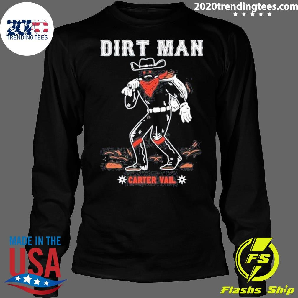 Top Carter Vail Cryptid Dirtman - Adult & Kids T-Shirts, Sweatshirts & Hoodies apparel design preview 4