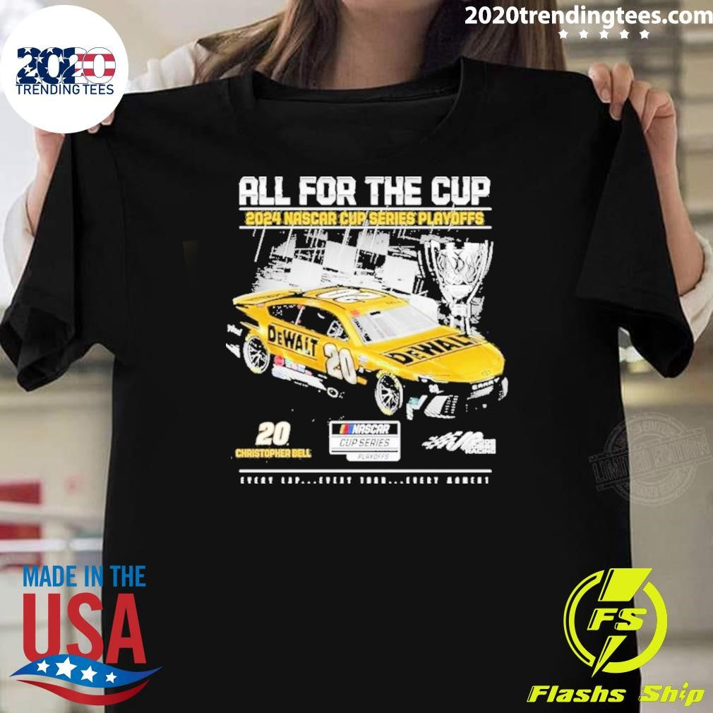 Top Christopher Bell Joe Gibbs Racing Team Collection - Adult & Kids T-Shirts, Sweatshirts & Hoodies apparel design preview 1