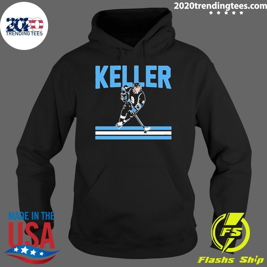 Top Clayton Keller Utah Slap Shot Star - Adult & Kids T-Shirts, Sweatshirts & Hoodies apparel design preview 2
