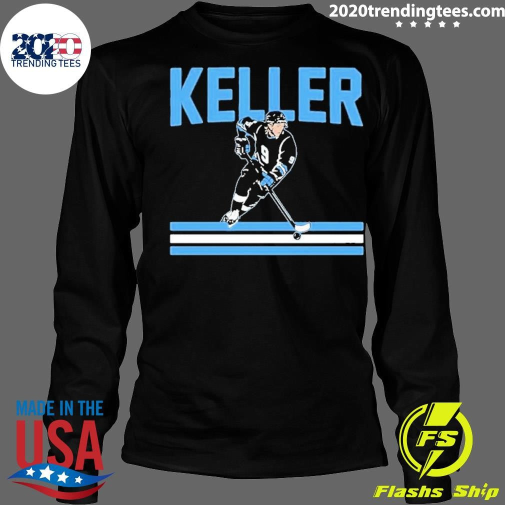 Top Clayton Keller Utah Slap Shot Star - Adult & Kids T-Shirts, Sweatshirts & Hoodies apparel design preview 4
