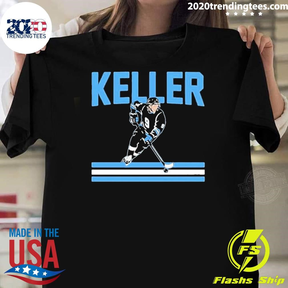 Top Clayton Keller Utah Slap Shot Star - Adult & Kids T-Shirts, Sweatshirts & Hoodies apparel design preview 1