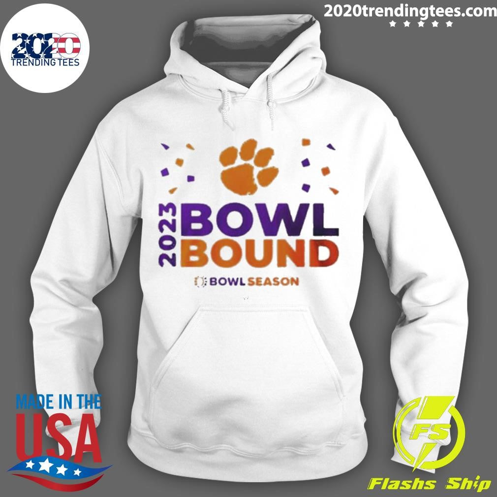 Top Clemson Tigers 2023 Bowl Bound Season - Adult & Kids T-Shirts, Sweatshirts & Hoodies apparel design preview 2