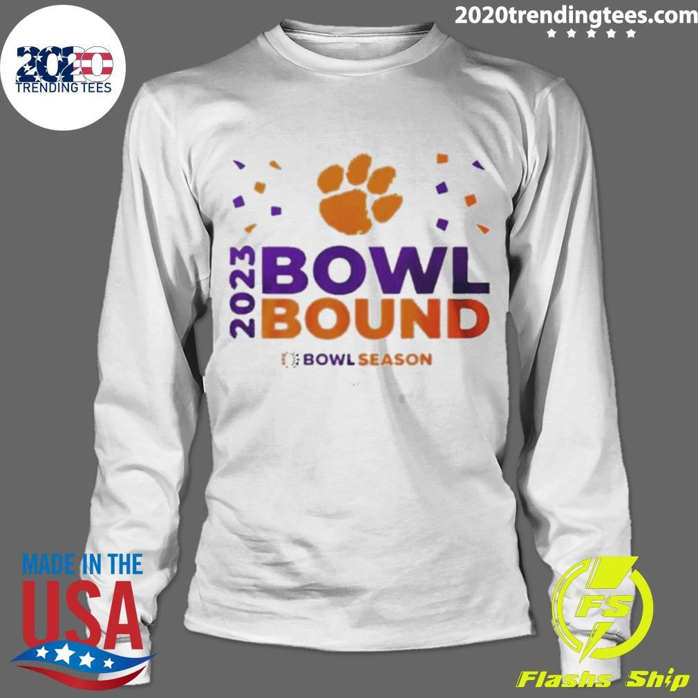 Top Clemson Tigers 2023 Bowl Bound Season - Adult & Kids T-Shirts, Sweatshirts & Hoodies apparel design preview 4