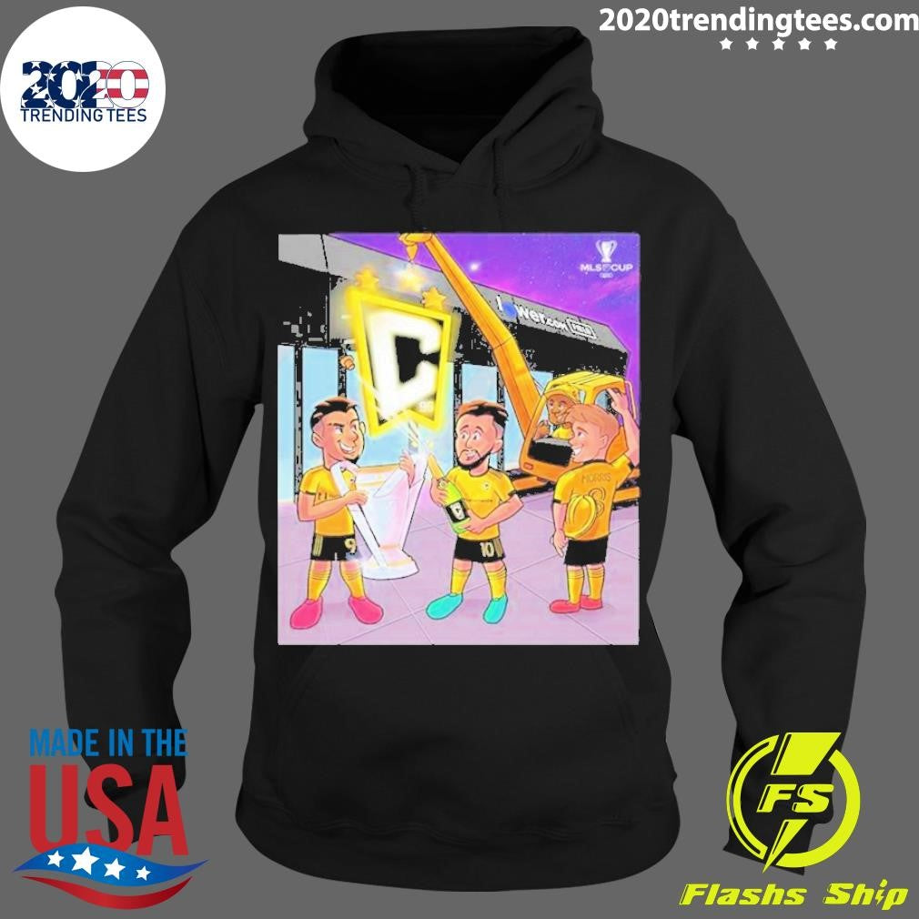 Top Congrats To Columbus Crew Are 2023 Mls Cup - Adult & Kids T-Shirts, Sweatshirts & Hoodies apparel design preview 2