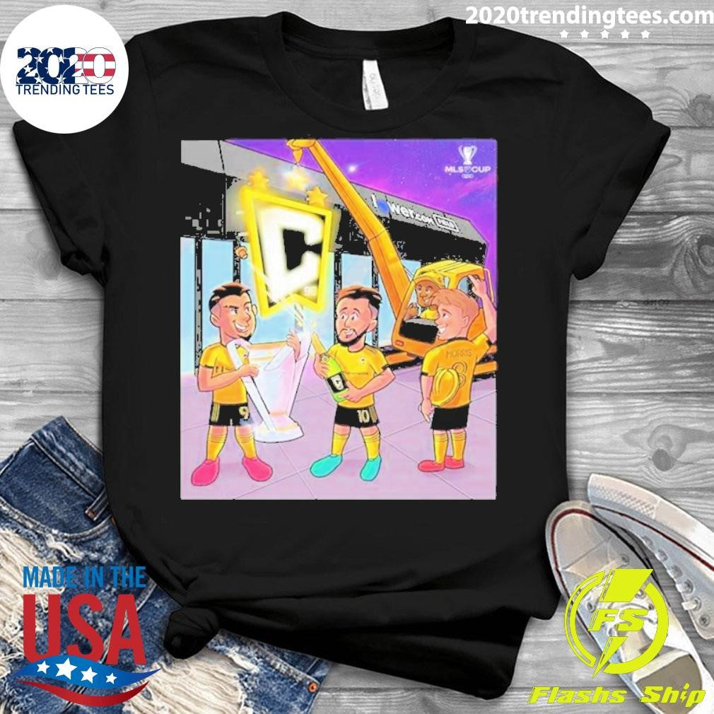 Top Congrats To Columbus Crew Are 2023 Mls Cup - Adult & Kids T-Shirts, Sweatshirts & Hoodies apparel design preview 3