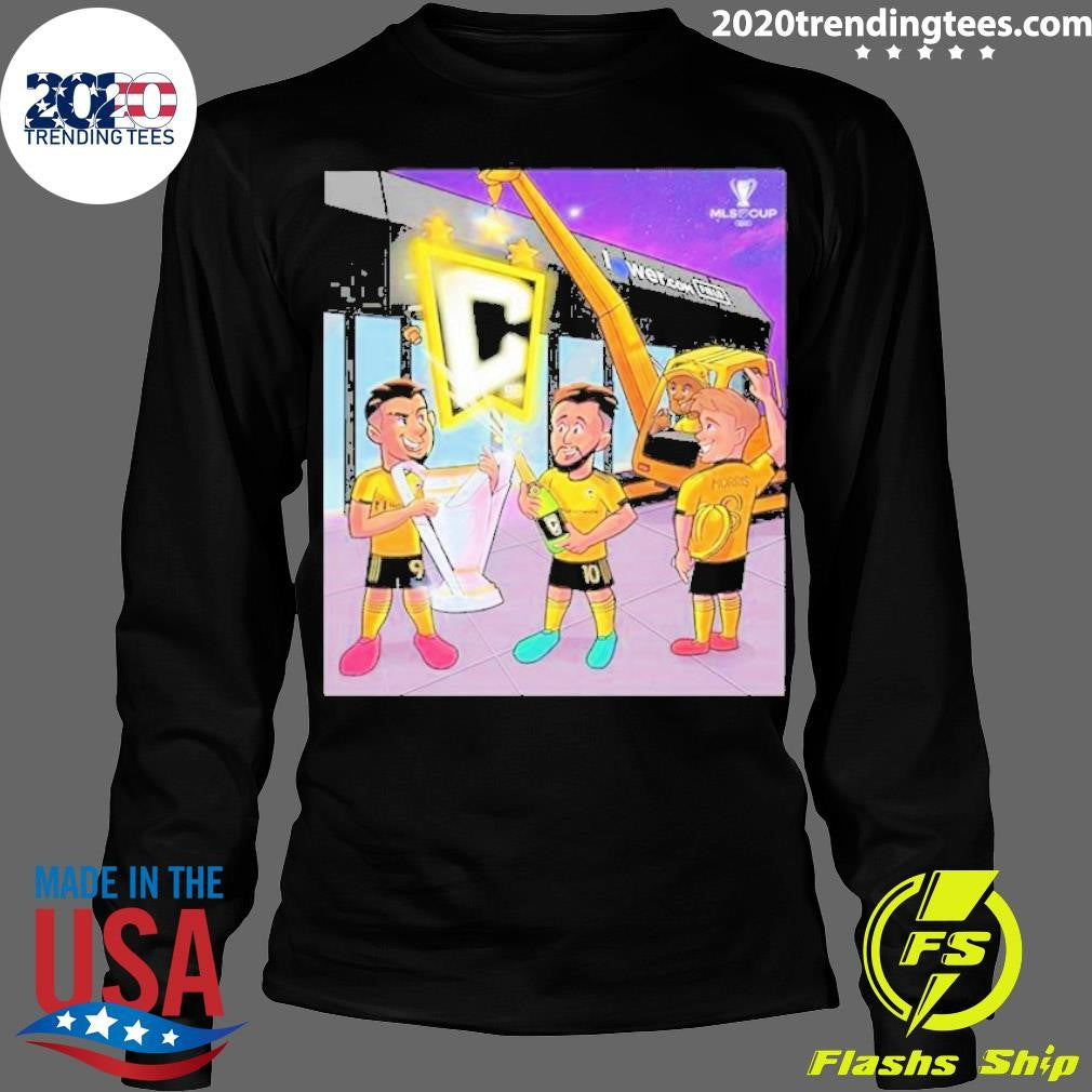 Top Congrats To Columbus Crew Are 2023 Mls Cup - Adult & Kids T-Shirts, Sweatshirts & Hoodies apparel design preview 4
