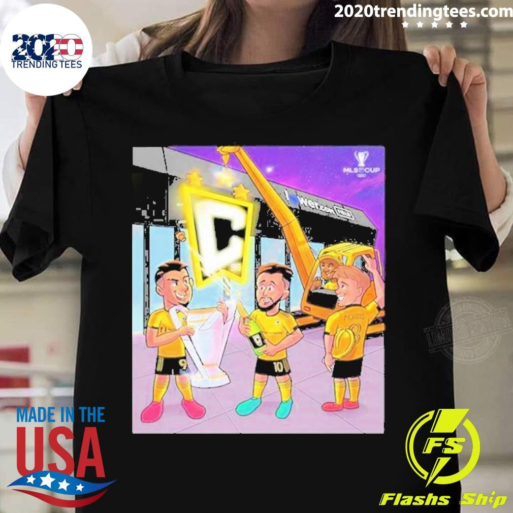 Top Congrats To Columbus Crew Are 2023 Mls Cup - Adult & Kids T-Shirts, Sweatshirts & Hoodies apparel design preview 1