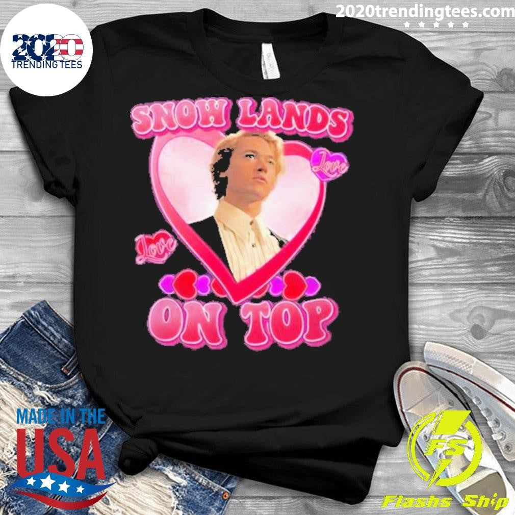 Top Coriolanus Snow Lands Love On - Adult & Kids T-Shirts, Sweatshirts & Hoodies apparel design preview 3