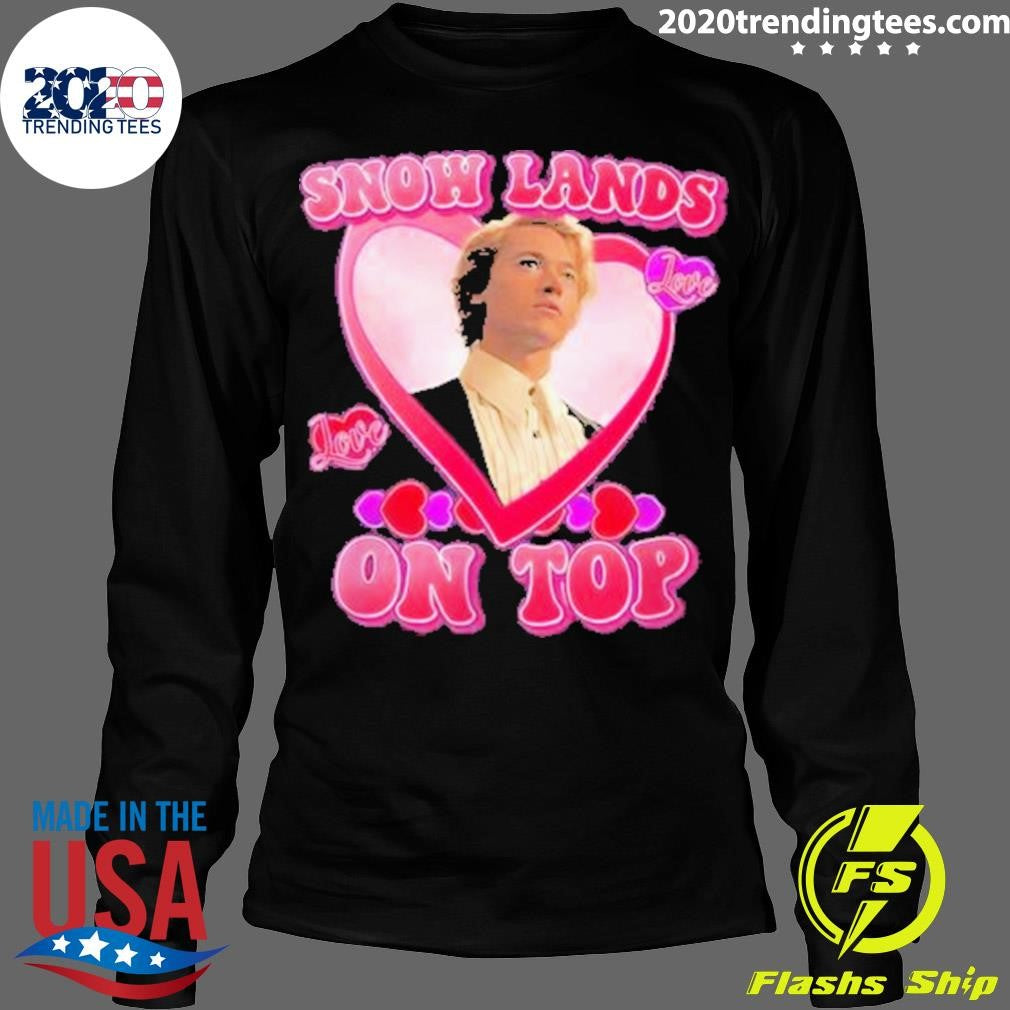 Top Coriolanus Snow Lands Love On - Adult & Kids T-Shirts, Sweatshirts & Hoodies apparel design preview 4
