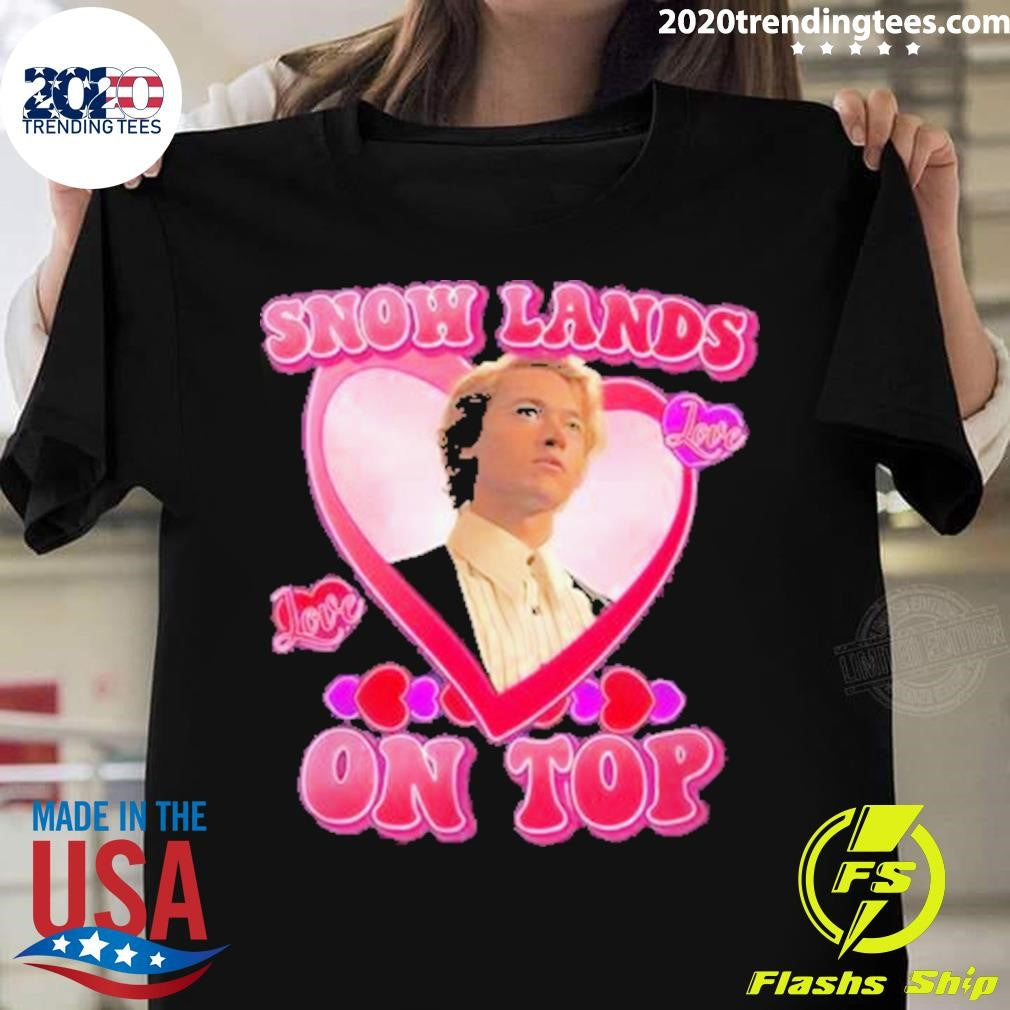 Top Coriolanus Snow Lands Love On - Adult & Kids T-Shirts, Sweatshirts & Hoodies apparel design preview 1