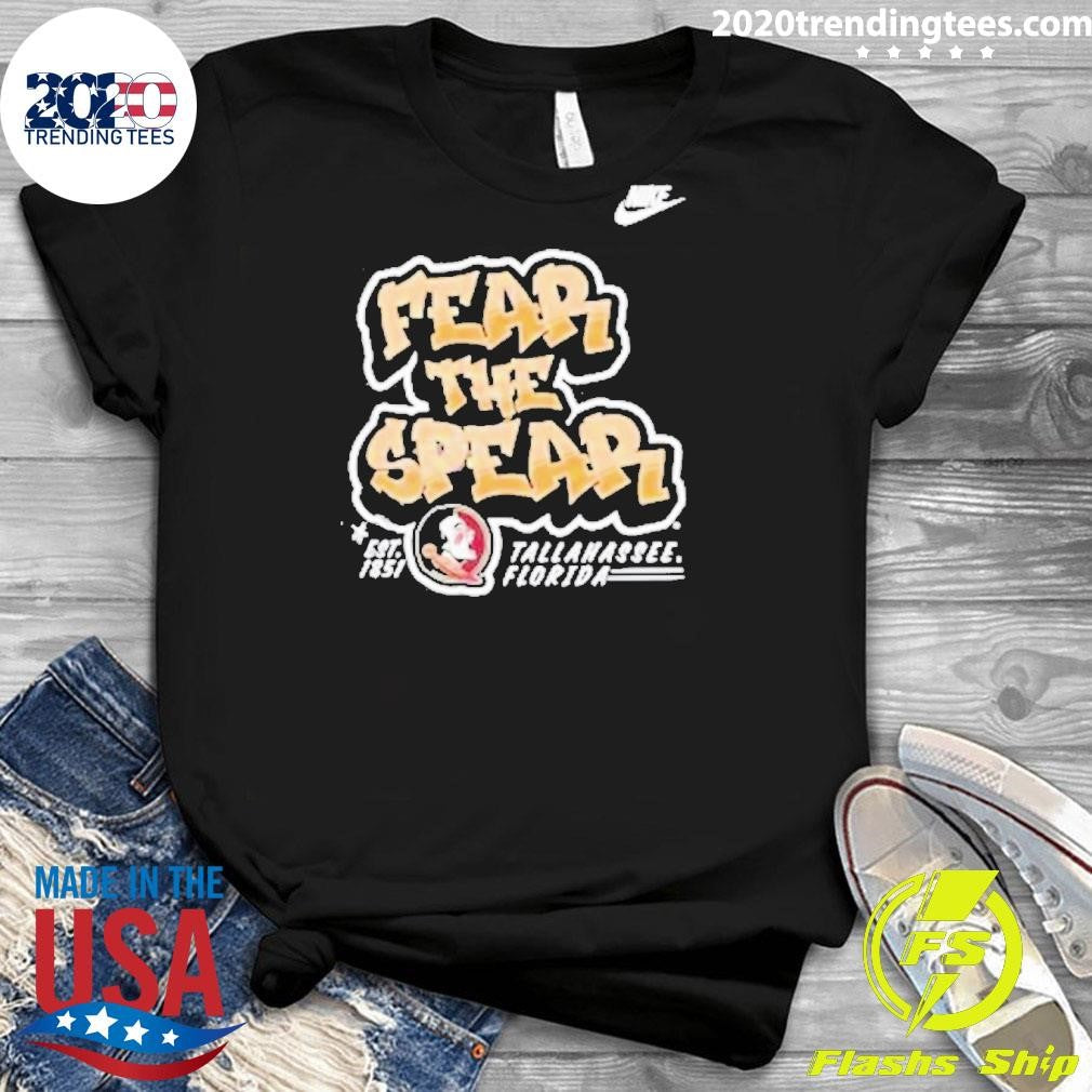 Top Florida State Seminoles Football Fsu Nike Fear - Adult & Kids T-Shirts, Sweatshirts & Hoodies apparel design preview 3