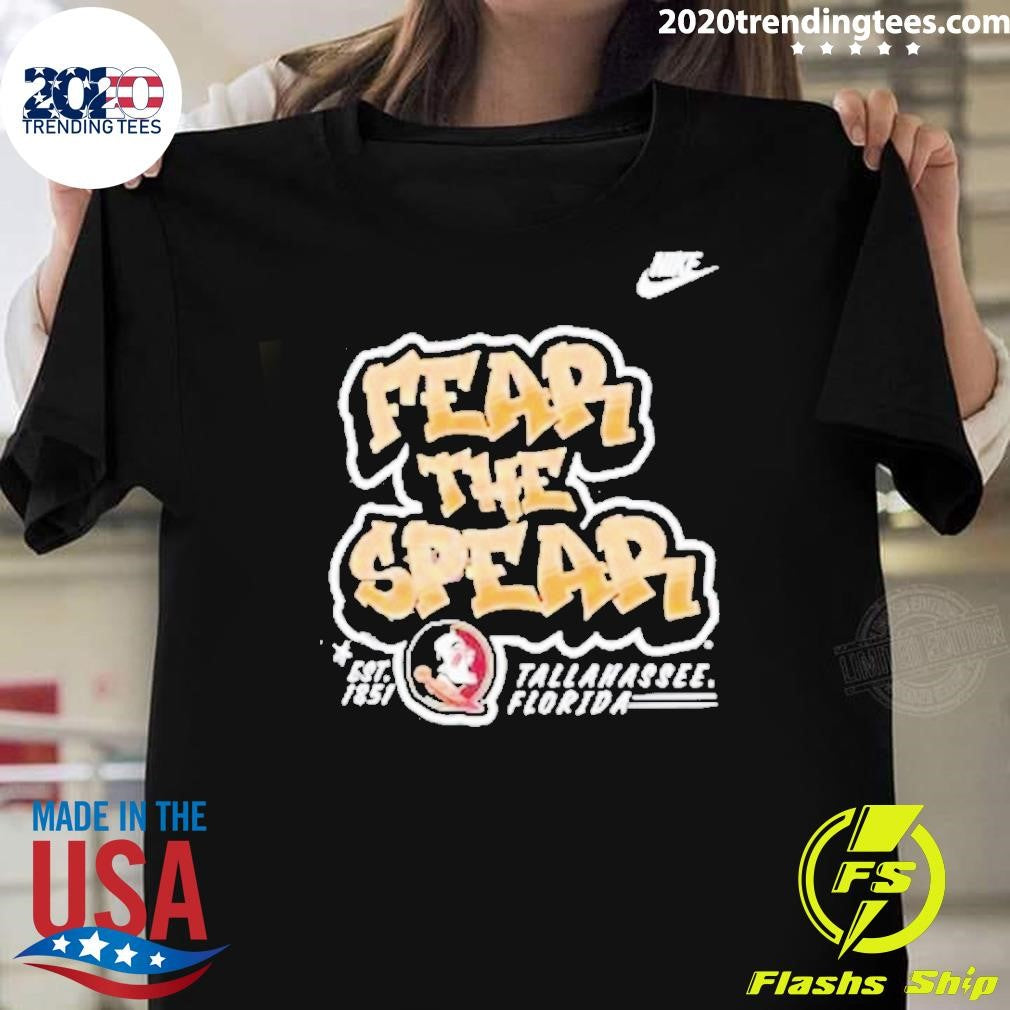 Top Florida State Seminoles Football Fsu Nike Fear - Adult & Kids T-Shirts, Sweatshirts & Hoodies apparel design preview 1