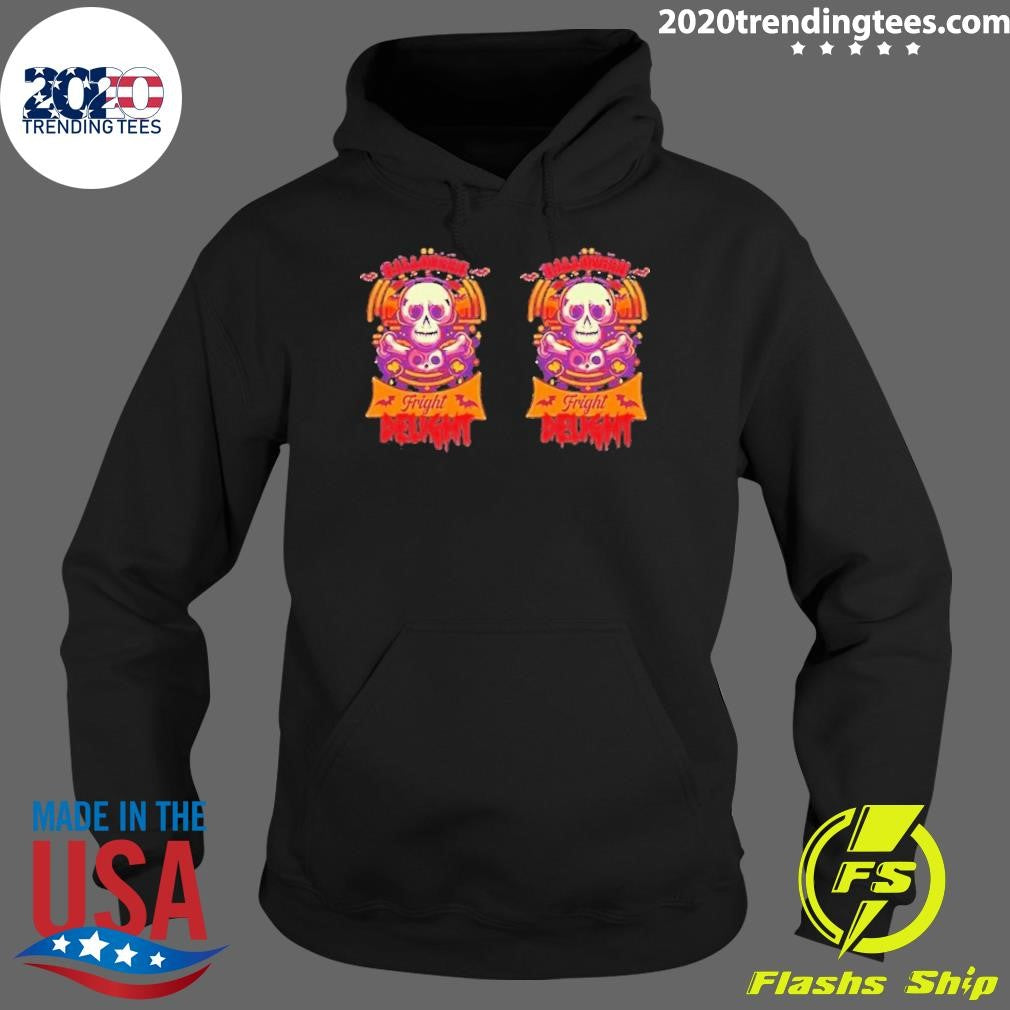 Top Halloween Fright Delight Graphic - Adult & Kids T-Shirts, Sweatshirts & Hoodies apparel design preview 2