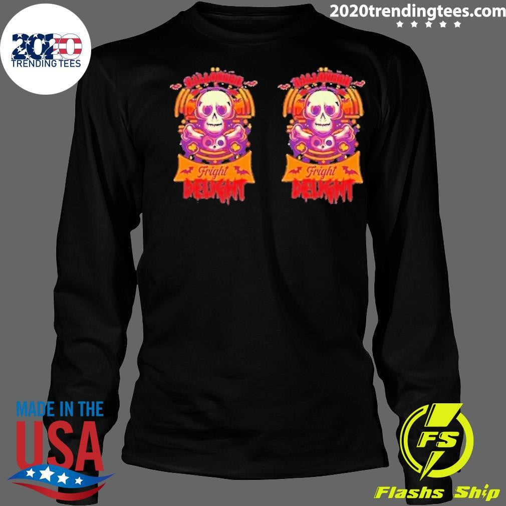 Top Halloween Fright Delight Graphic - Adult & Kids T-Shirts, Sweatshirts & Hoodies apparel design preview 4