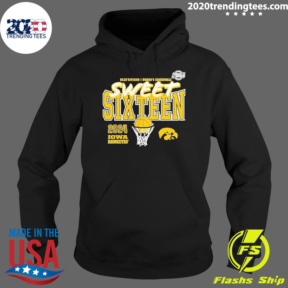 Top Iowa Hawkeyes 2024 NCAA Women's Basketball - Adult & Kids T-Shirts, Sweatshirts & Hoodies apparel design preview 2