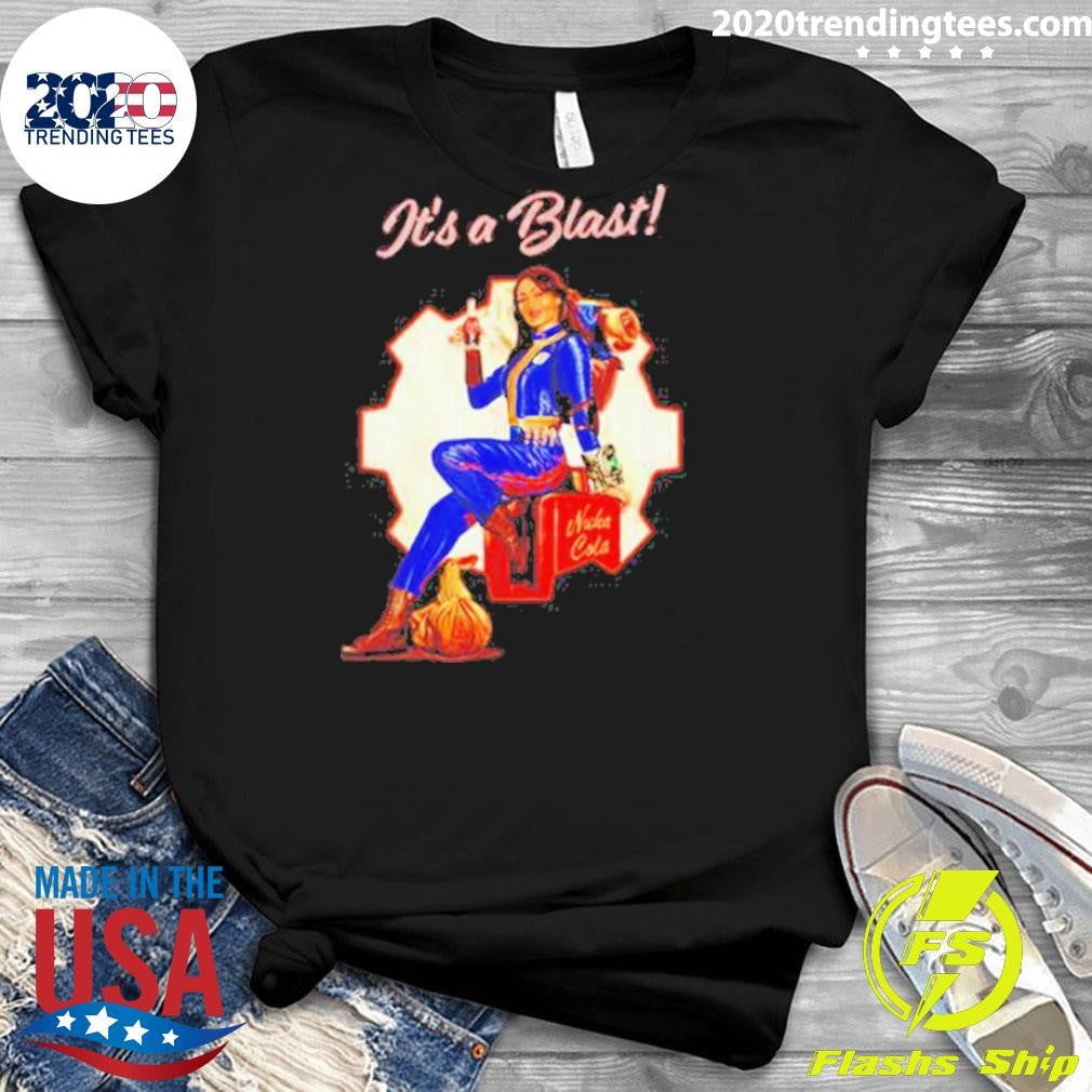 Top It's a Blast Nuka Cola - Adult & Kids T-Shirts, Sweatshirts & Hoodies apparel design preview 3