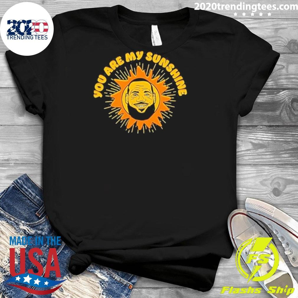 Top James You Are My Sunshine 2024 - Adult & Kids T-Shirts, Sweatshirts & Hoodies apparel design preview 3