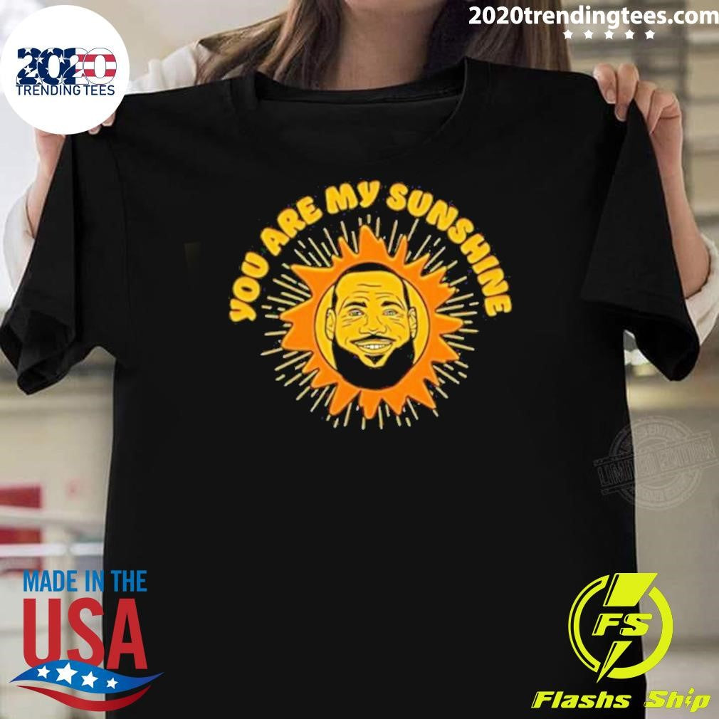 Top James You Are My Sunshine 2024 - Adult & Kids T-Shirts, Sweatshirts & Hoodies apparel design preview 1