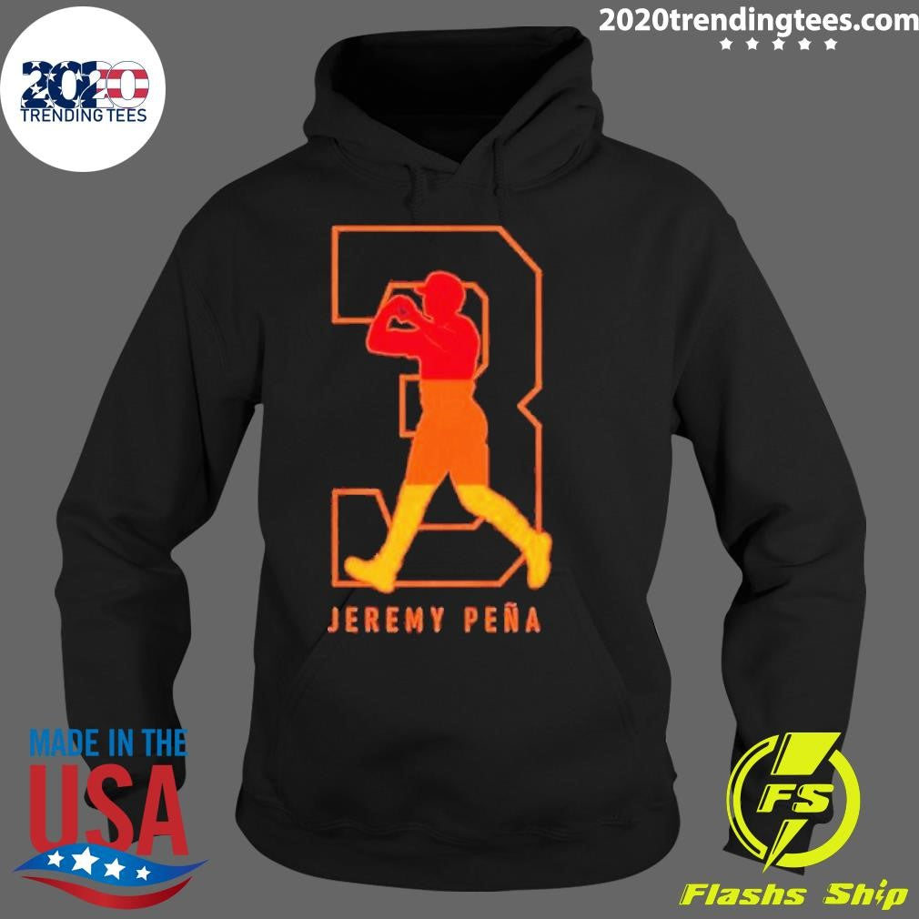Top Jeremy Peña 3 Houston Astros - Adult & Kids T-Shirts, Sweatshirts & Hoodies apparel design preview 2