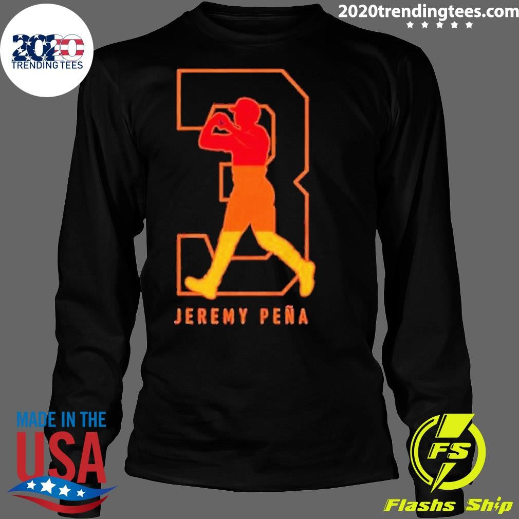 Top Jeremy Peña 3 Houston Astros - Adult & Kids T-Shirts, Sweatshirts & Hoodies apparel design preview 4