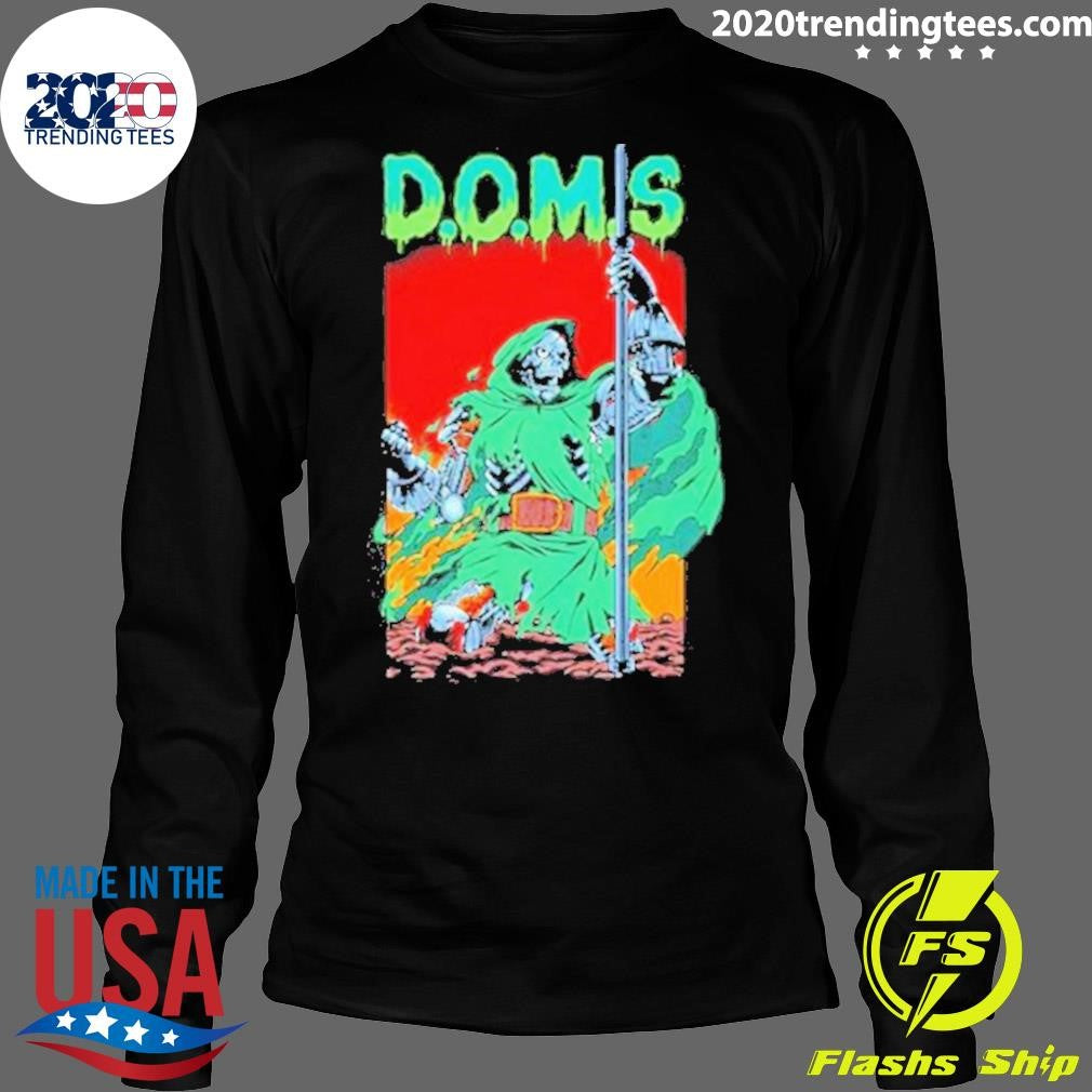 Top Jesus Olivares Wearing D.o.m.s - Adult & Kids T-Shirts, Sweatshirts & Hoodies apparel design preview 4