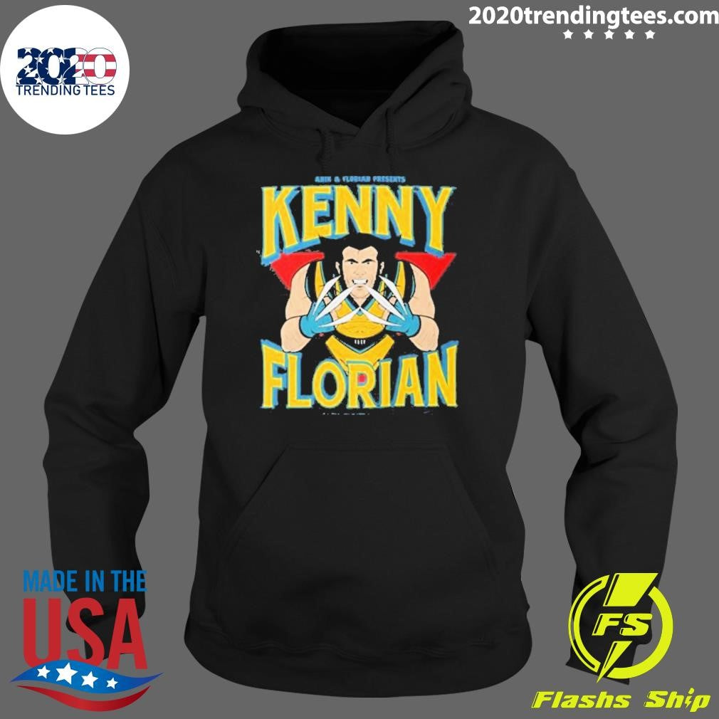 Top Jon Anik AF KenFlo Wolverine - Adult & Kids T-Shirts, Sweatshirts & Hoodies apparel design preview 2