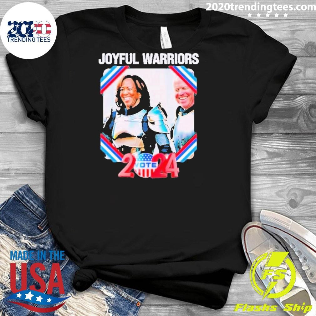 Top Joyful Warriors vote 2024 - Adult & Kids T-Shirts, Sweatshirts & Hoodies apparel design preview 3