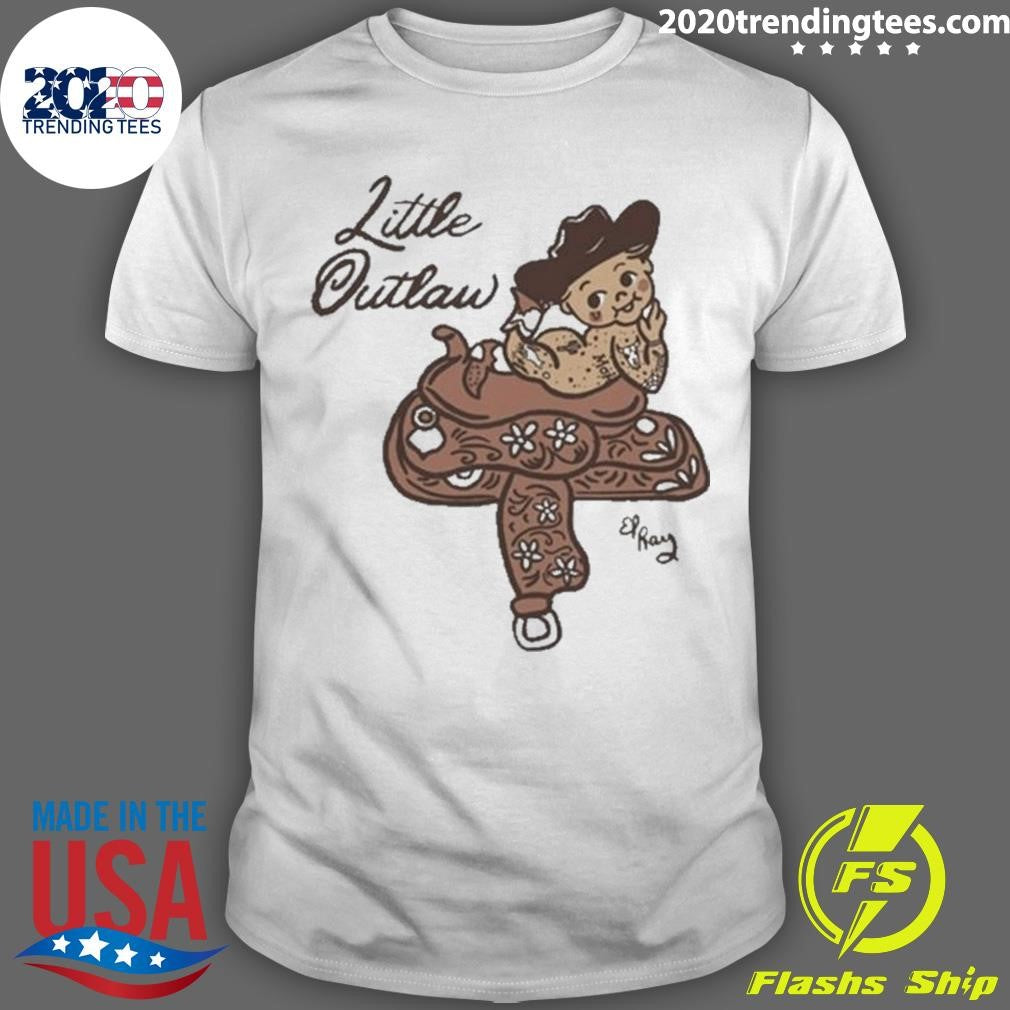 Top Kewpie Cowboy Little Outlaw - Adult & Kids T-Shirts, Sweatshirts & Hoodies apparel design preview 1