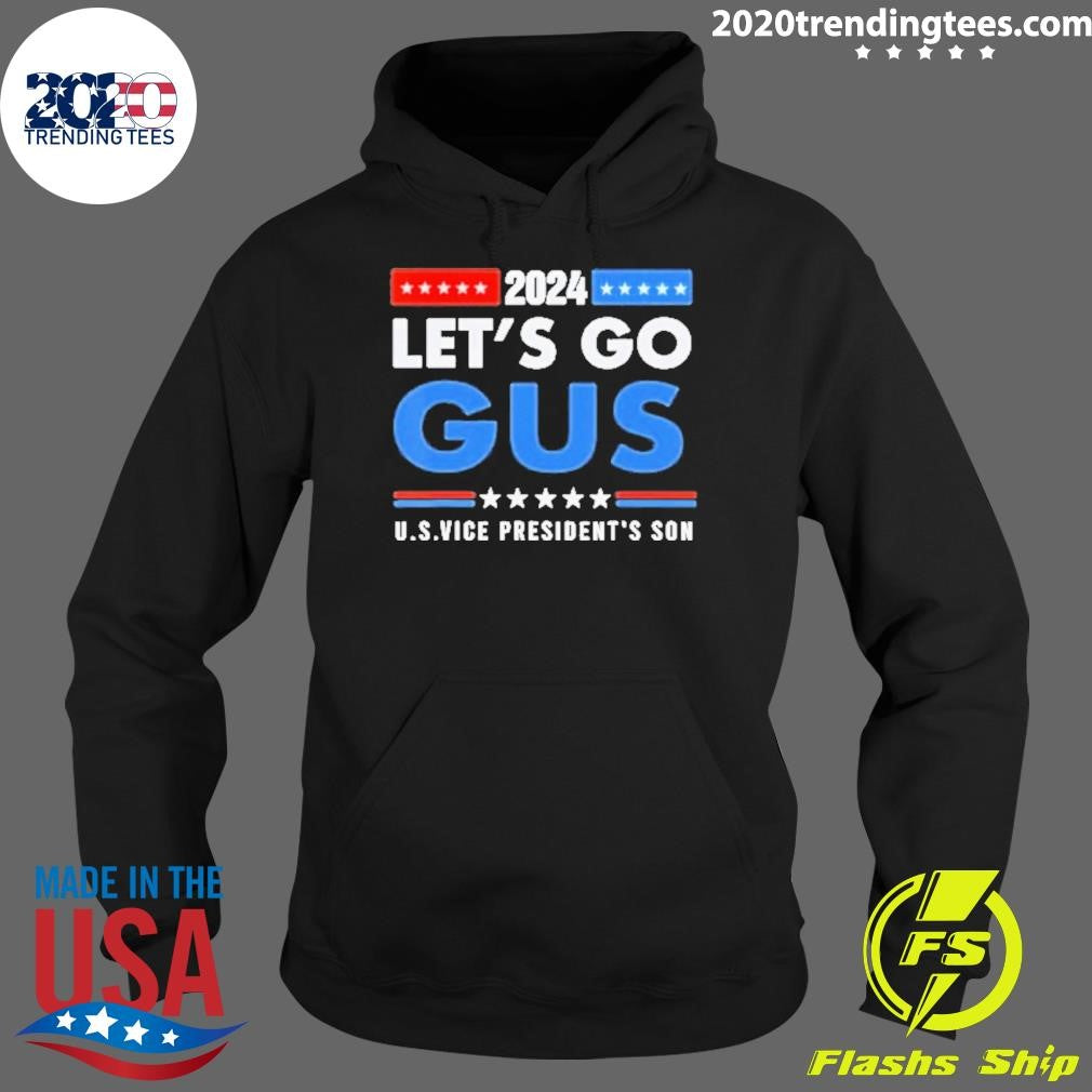 Top Let's Go Gus Tim Walz 2024 - Adult & Kids T-Shirts, Sweatshirts & Hoodies apparel design preview 2