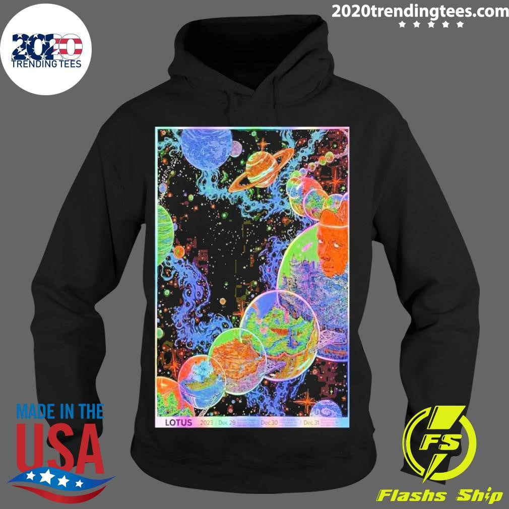 Top Lotus Nye 2023 Poster - Adult & Kids T-Shirts, Sweatshirts & Hoodies apparel design preview 2