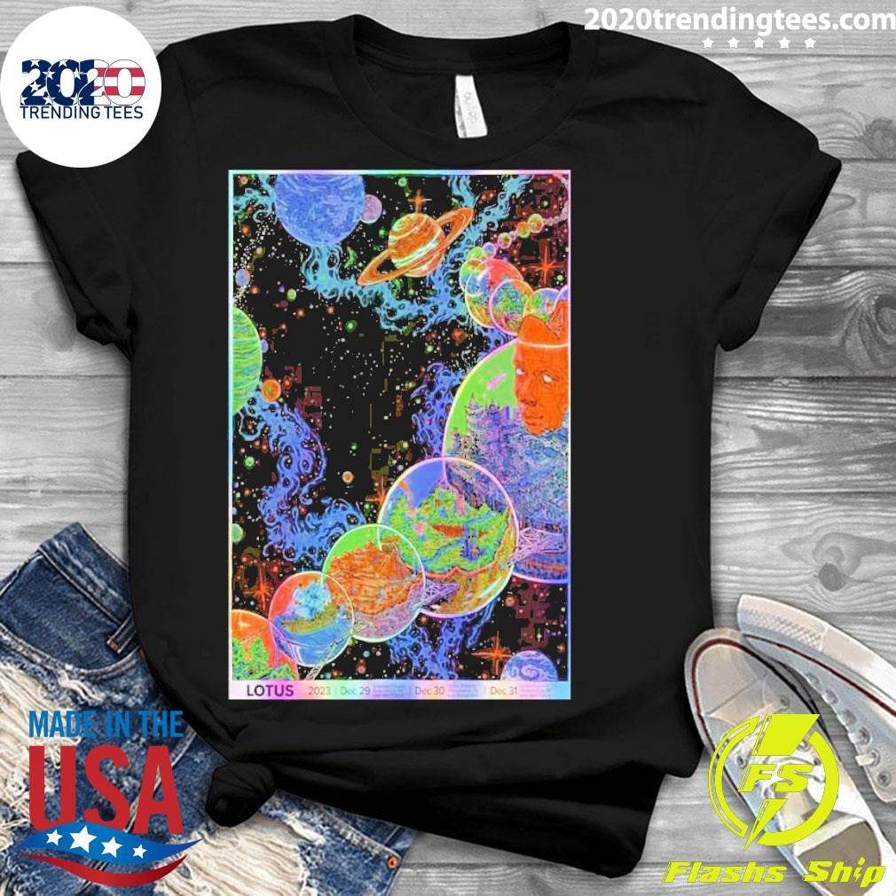 Top Lotus Nye 2023 Poster - Adult & Kids T-Shirts, Sweatshirts & Hoodies apparel design preview 3
