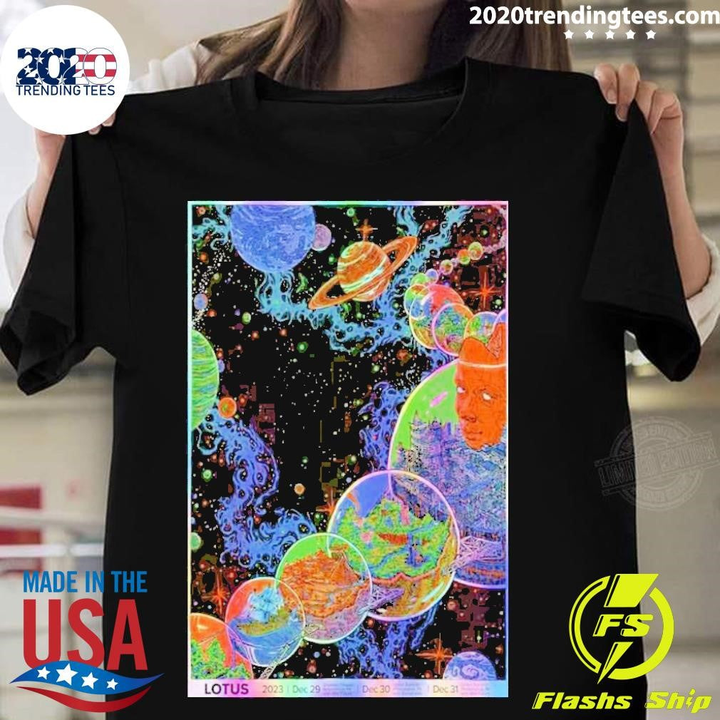 Top Lotus Nye 2023 Poster - Adult & Kids T-Shirts, Sweatshirts & Hoodies apparel design preview 1