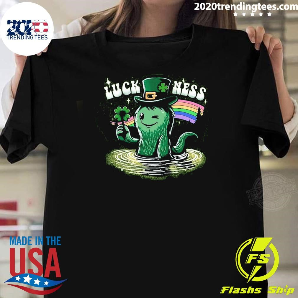 Top Luck Ness Saint Patricks Day - Adult & Kids T-Shirts, Sweatshirts & Hoodies apparel design preview 1