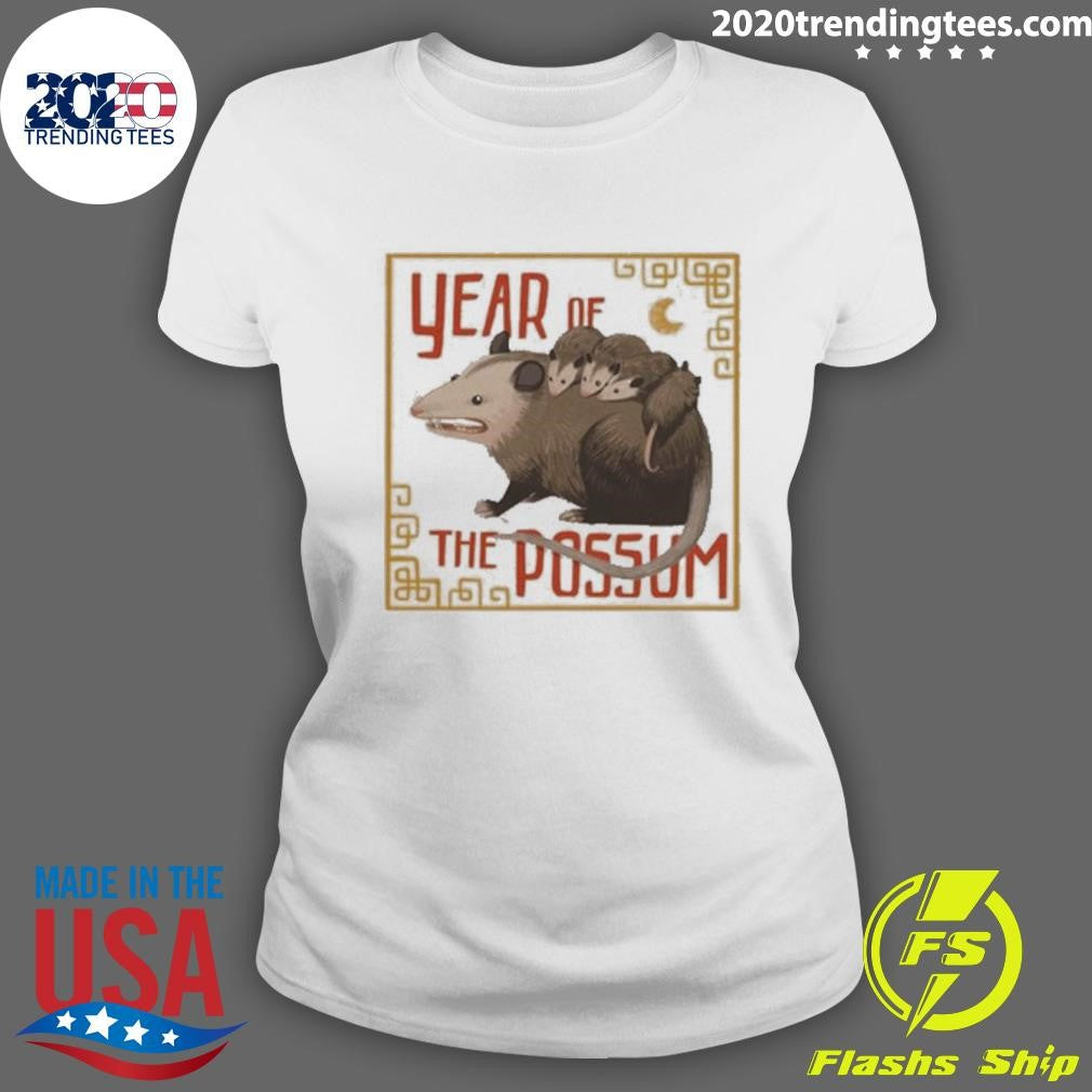 Top Mouse Year Of The Possum - Adult & Kids T-Shirts, Sweatshirts & Hoodies apparel design preview 3