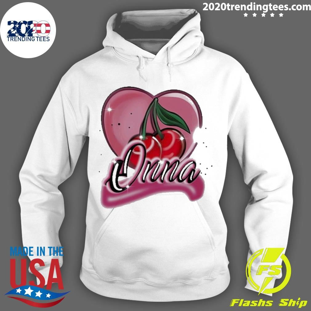 Top Onna Cherry - Adult & Kids T-Shirts, Sweatshirts & Hoodies apparel design preview 2