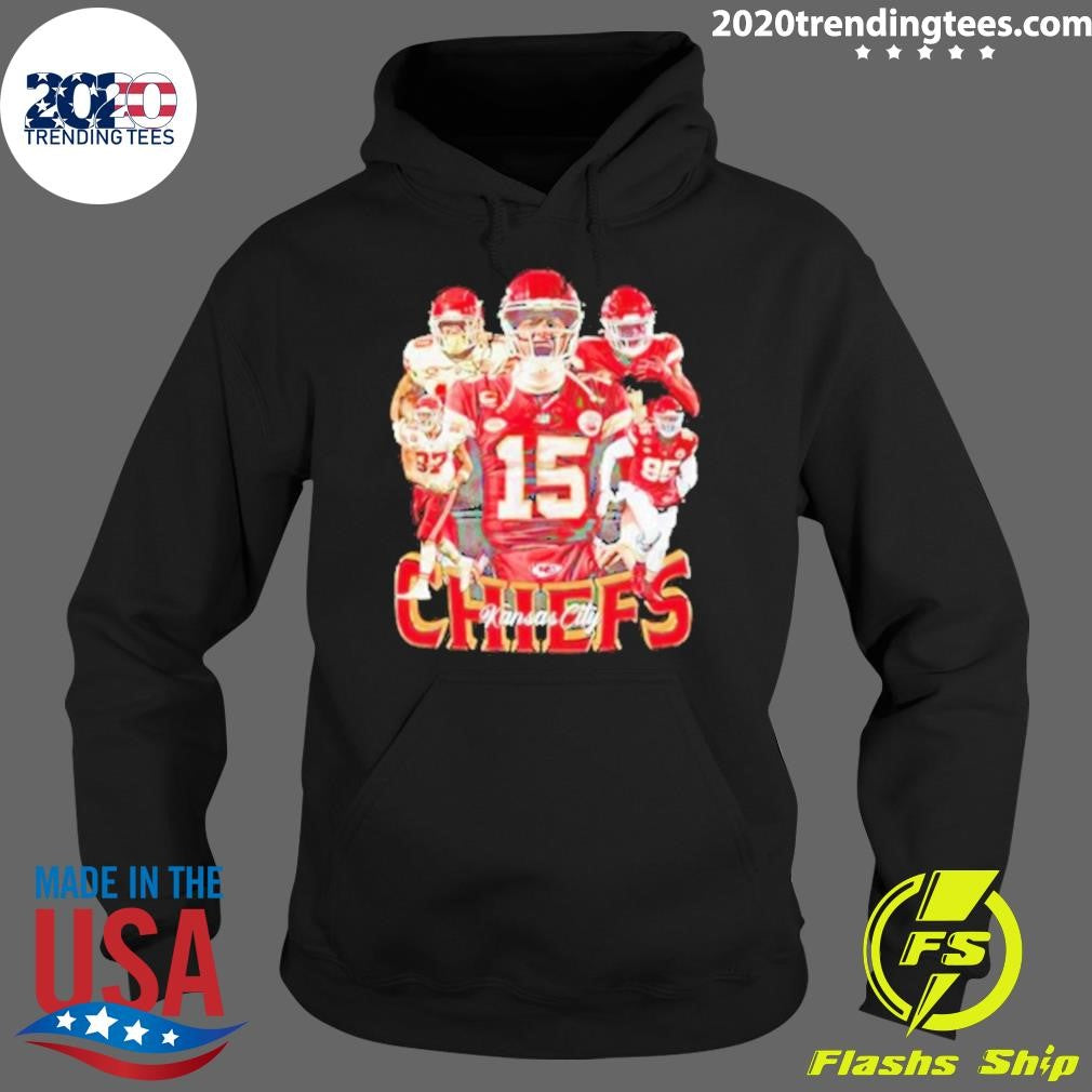 Top Player Kansas City Chiefs Graphic - Adult & Kids T-Shirts, Sweatshirts & Hoodies apparel design preview 2