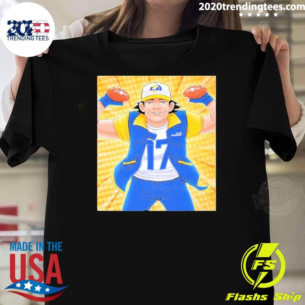 Top Puka Nacua X Los Angeles Rams - Adult & Kids T-Shirts, Sweatshirts & Hoodies apparel design preview 1